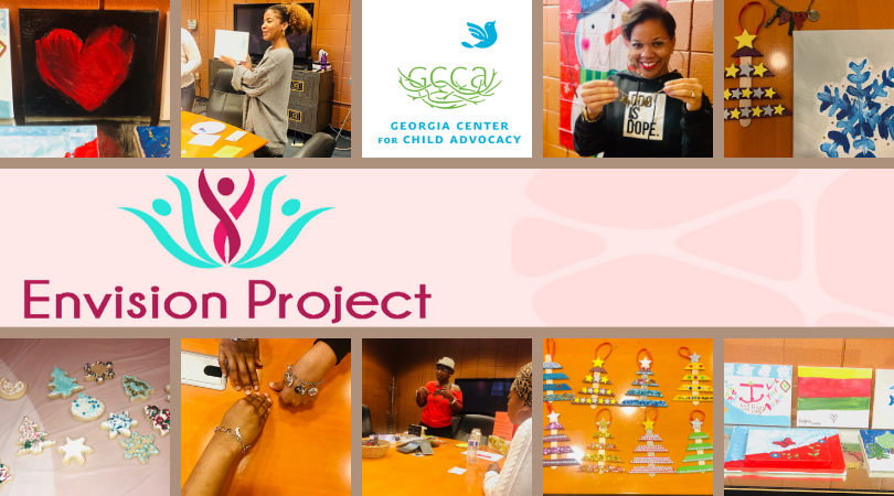 Brownieland Pictures December 2019 Volunteer Project with Georgia Center for Child Advocacy Envision Project