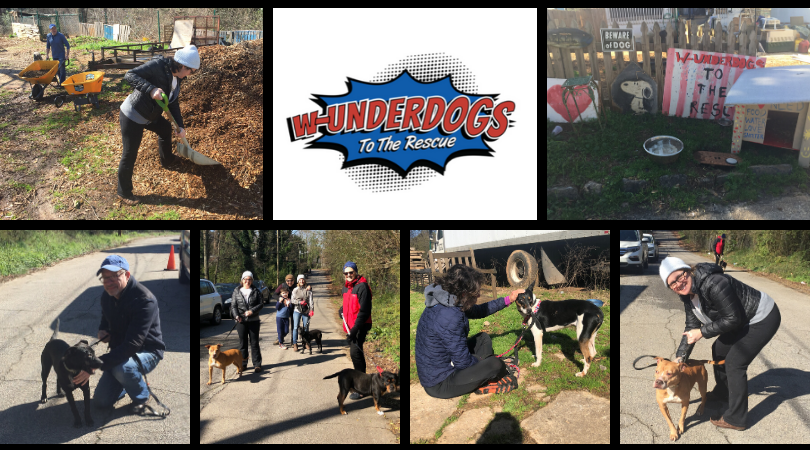 Brownieland Pictures Volunteers with W-Underdogs