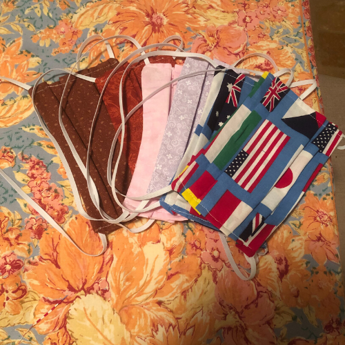 Brownieland Pictures April Volunteer Project with Buckhead Mask Project