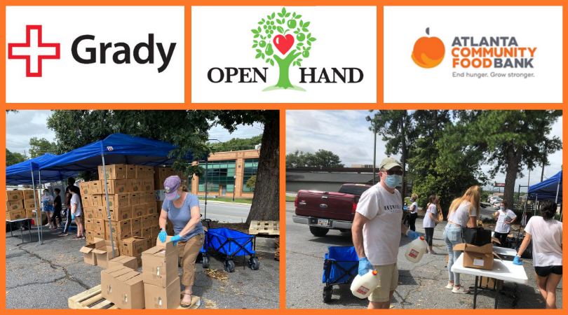 Brownieland Pictures Volunteer Project with Grady Health, Open Hand Atlanta and Atlanta Community Food Bank