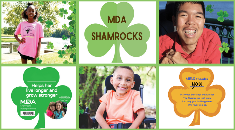 Brownieland Pictures Volunteers with Muscular Dystrophy Association MDA Shamrocks Program in celebration of St. Patrick's Day
