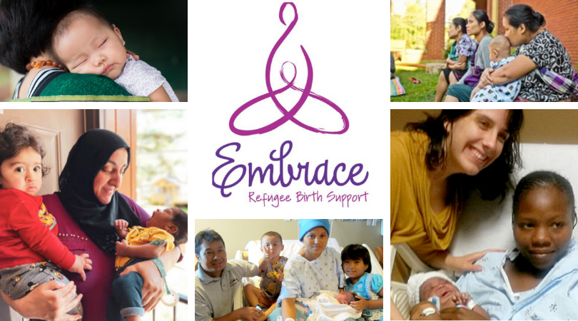 June Brownieland Volunteer Project with Embrace Refugee Birth Support in Celebration of World Refugee Day
