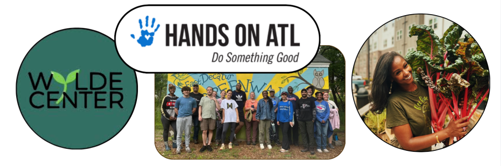 BROWNIELAND PICTURES Celebrates Global Volunteer Month at Wylde Center's East Decatur Greenway through Hands On Atlanta