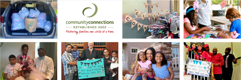 BROWNIELAND PICTURES Volunteers with Community Connections in honor of Give Something Away Day 